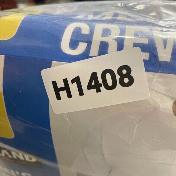 NEW Kirkland Signature Mens S Crew Neck T-Shirts 6-Pack White 100% Cotton - Picture 5 of 5